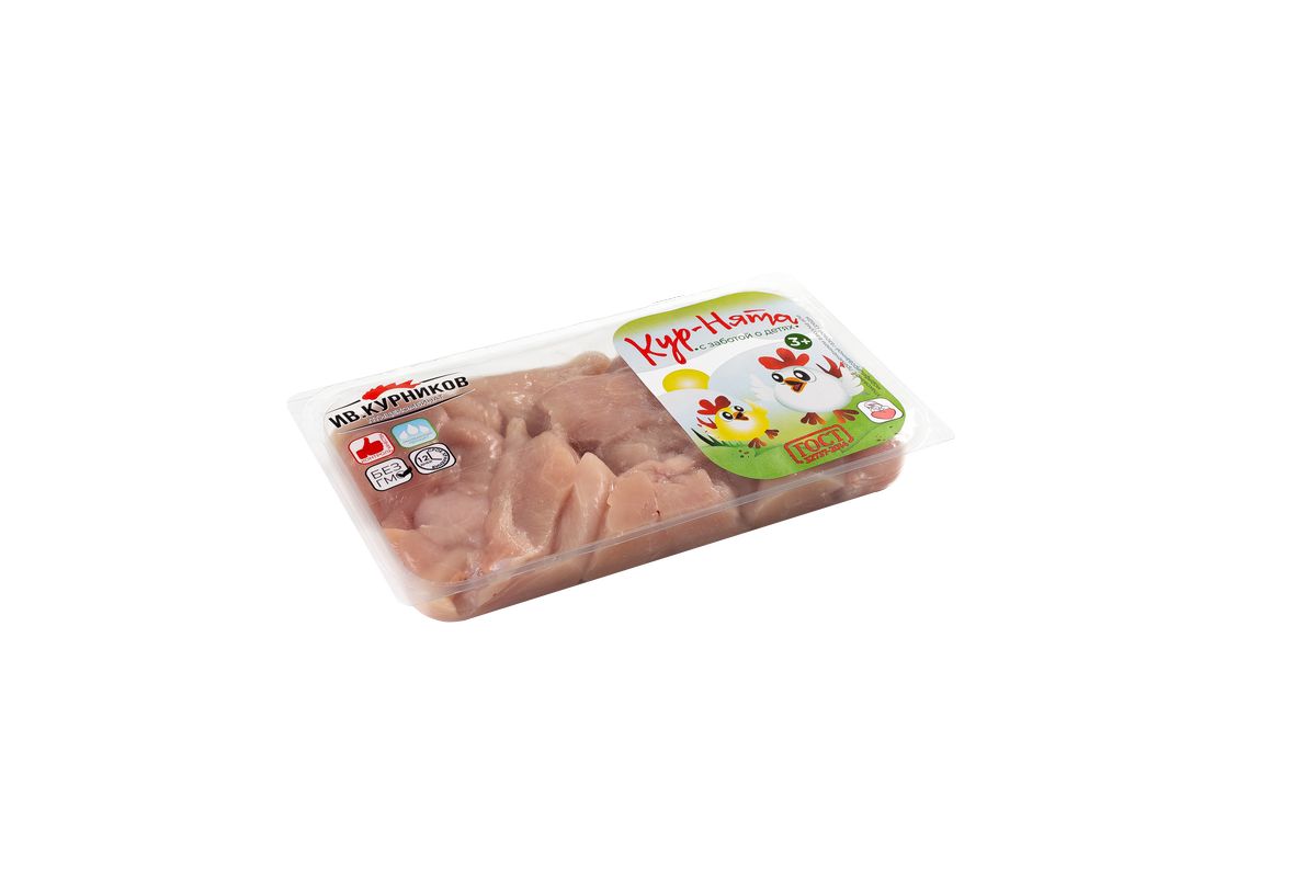 Котлетное мясо цыпленка "Кур-Нята" детское питание