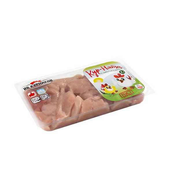 Котлетное мясо цыпленка "Кур-Нята" детское питание